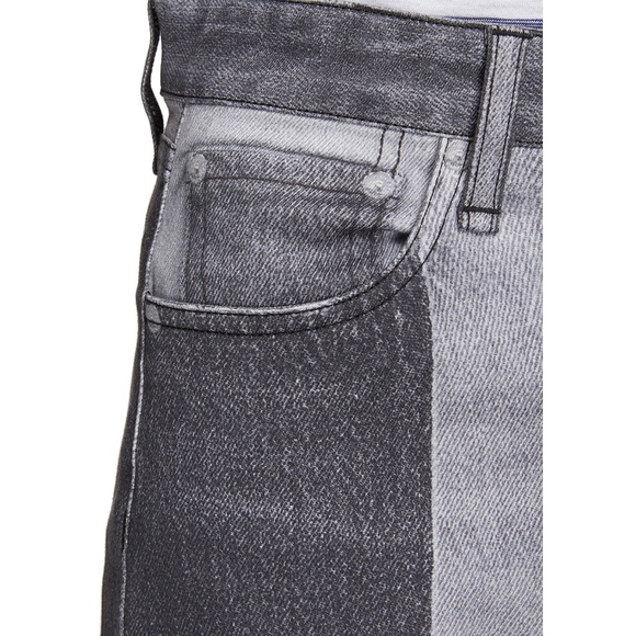 Rag & Bone Stretch Miramar Wren Slim Straight Jeans in Byron Greyscale Size 27 - Picture 3 of 3